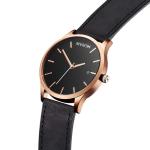 MVMTH Classical Leather Watch In Black (Digital)